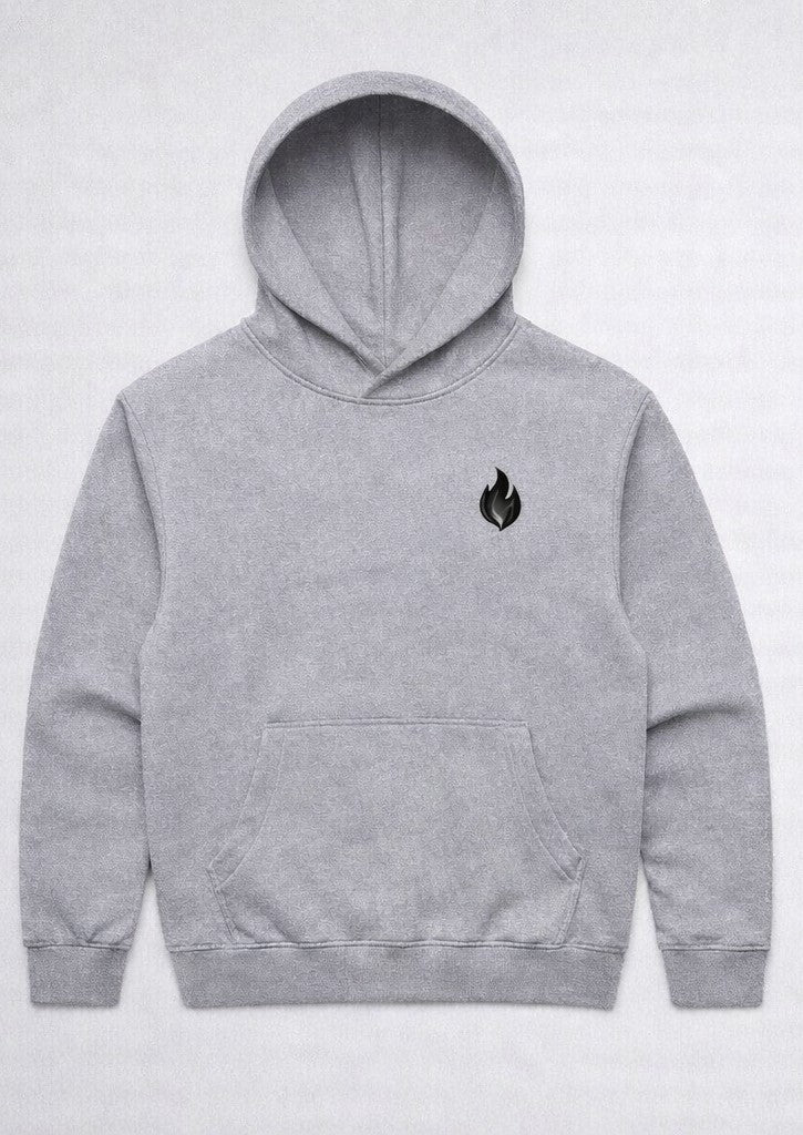 Grey Flame Hood