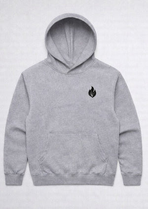 Grey Flame Hood
