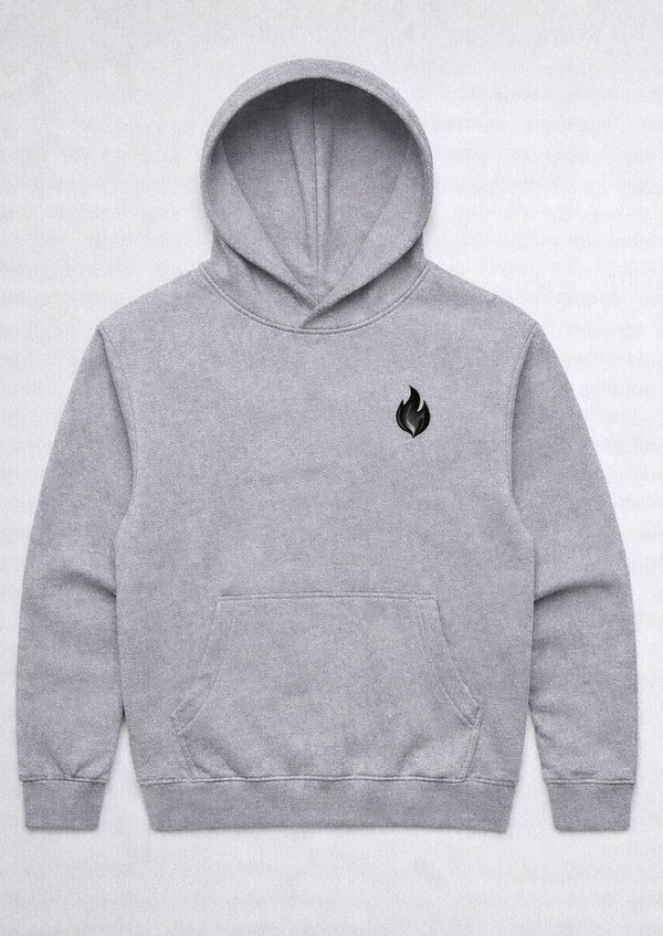 Grey Flame Hood